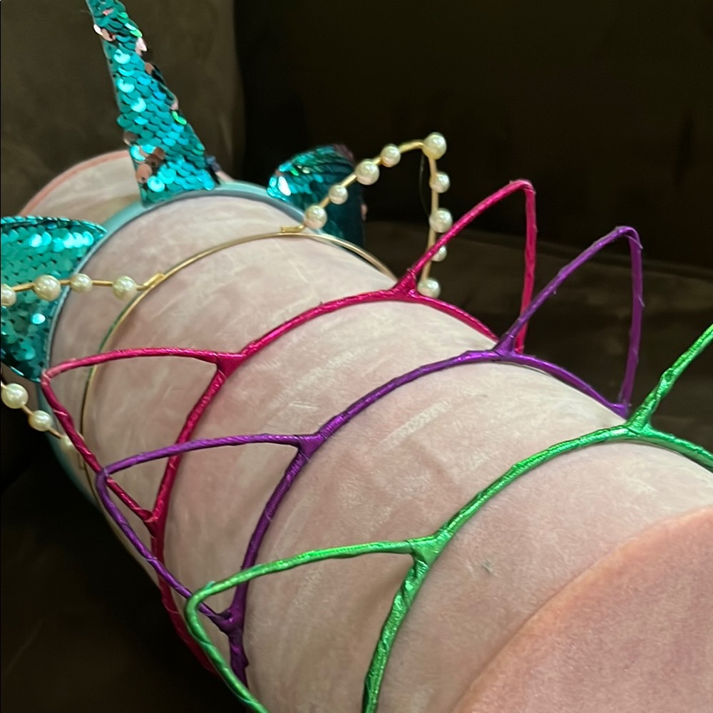 Colorful Cat Ear Headbands - Picture 4 of 4